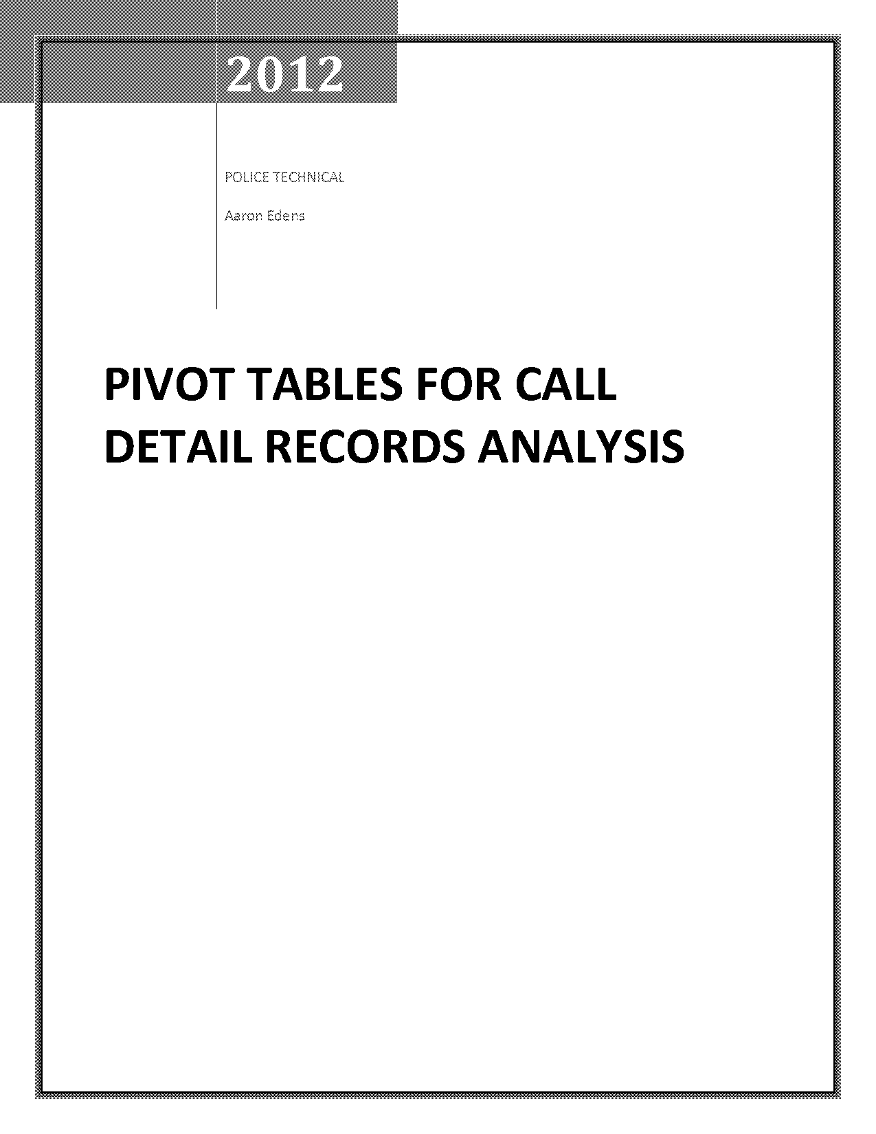 excel pivot table analysis