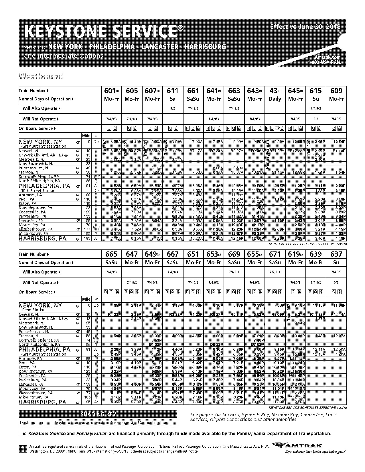 amtrak schedule from ardmore pa to new york city