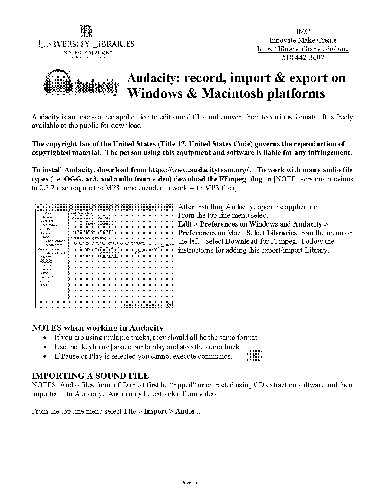 how to record sound to audacity