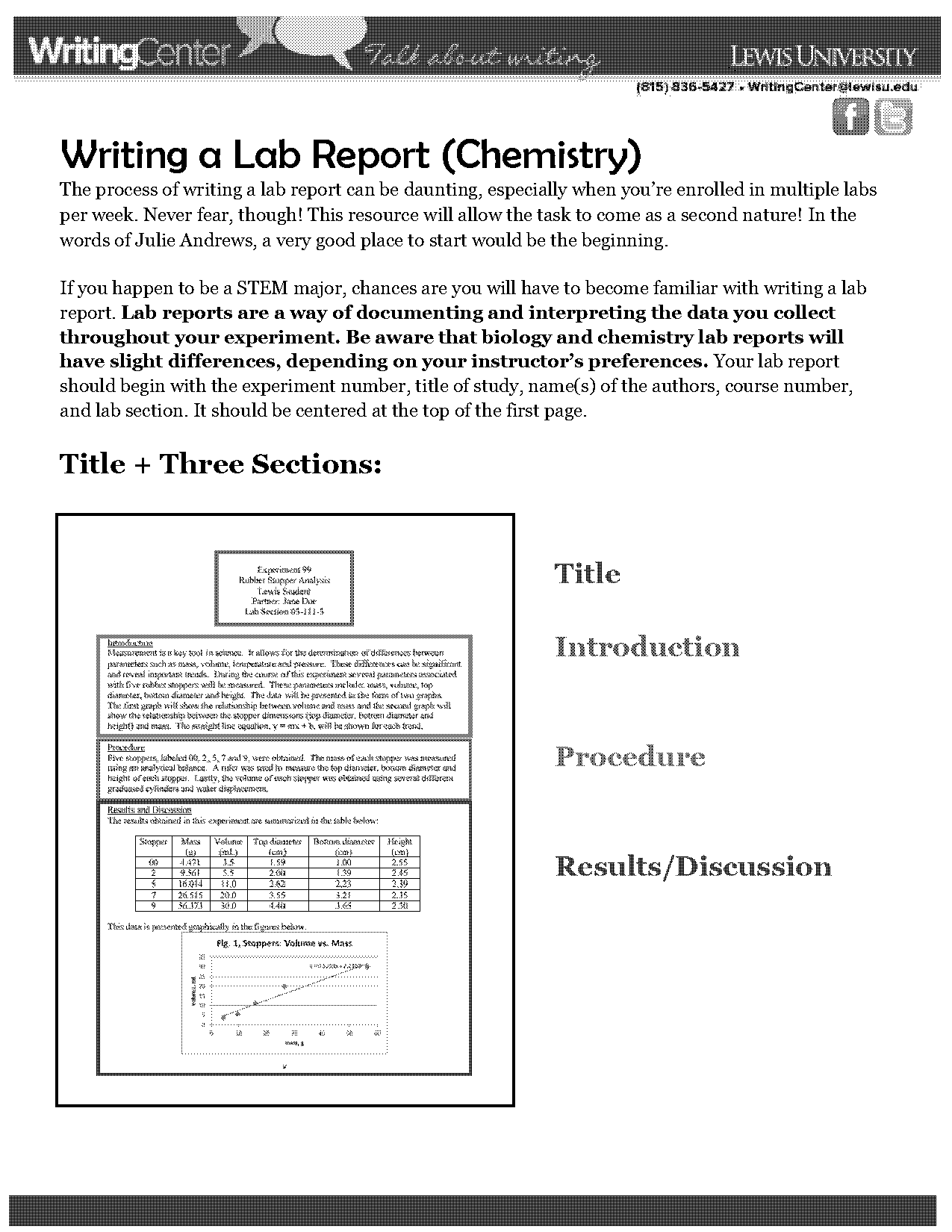 how to write a practical report introduction