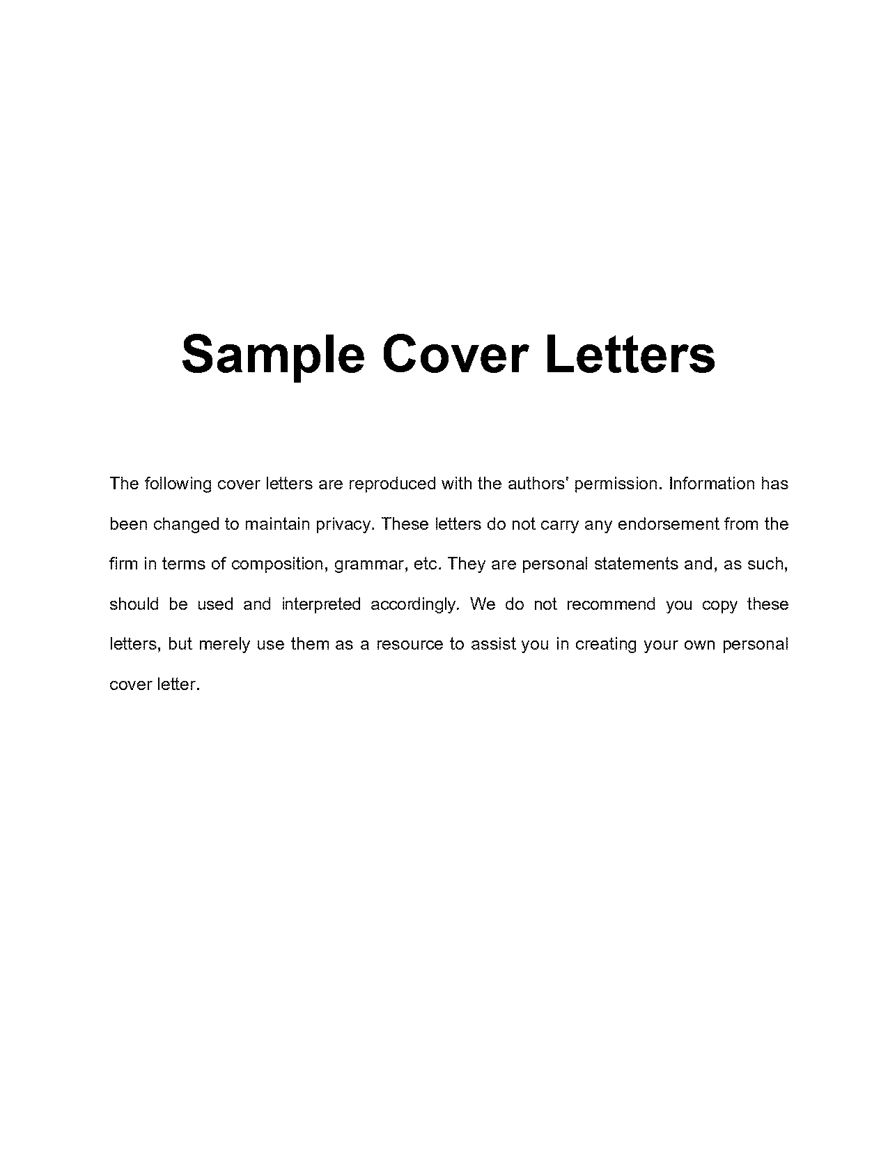 sample lawyer cover letter