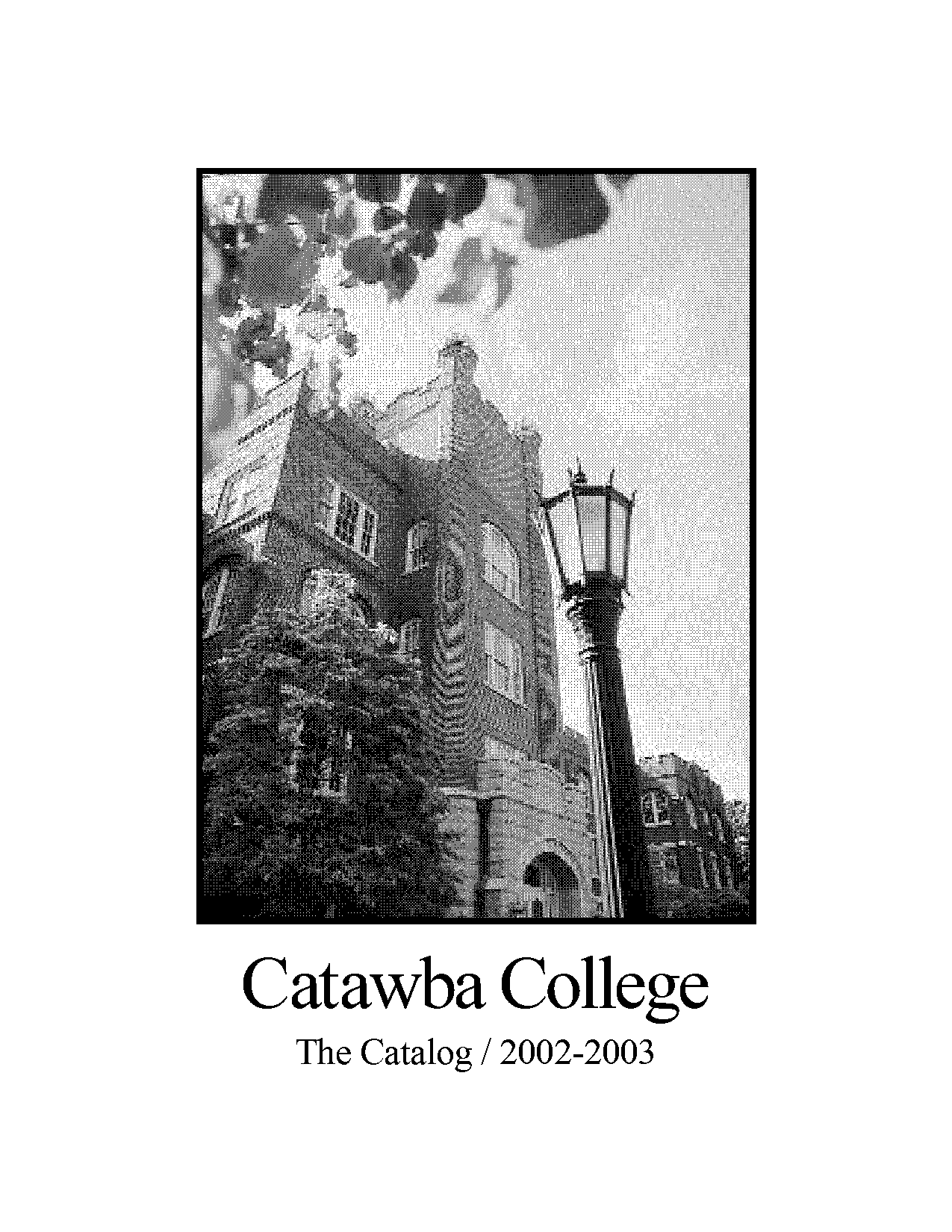 catawba college unoffical transcript