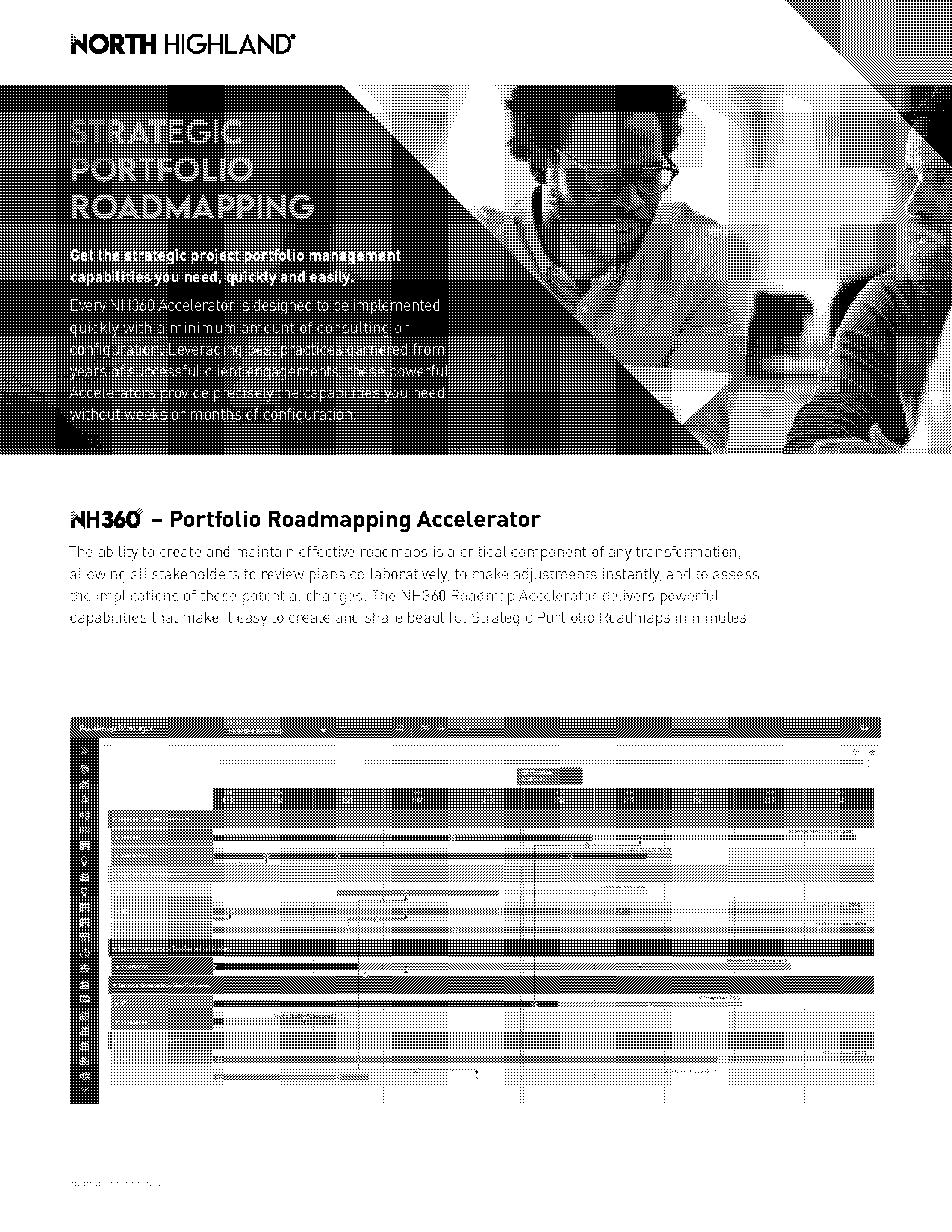 project portfolio roadmap template