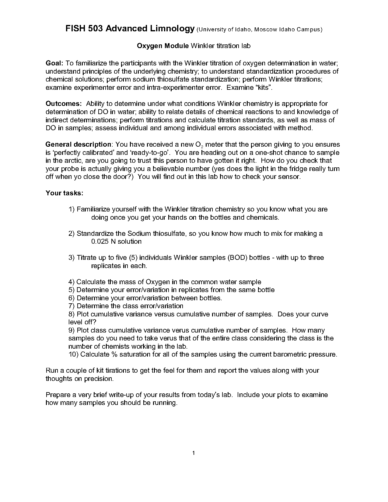 iodometric titration lab report