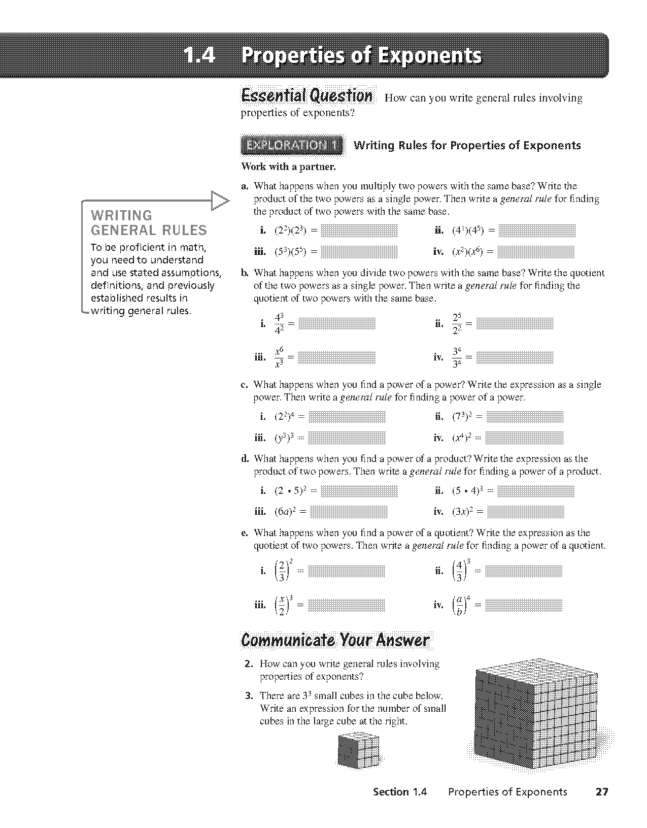 simplify the expression write your answer using only positive exponents