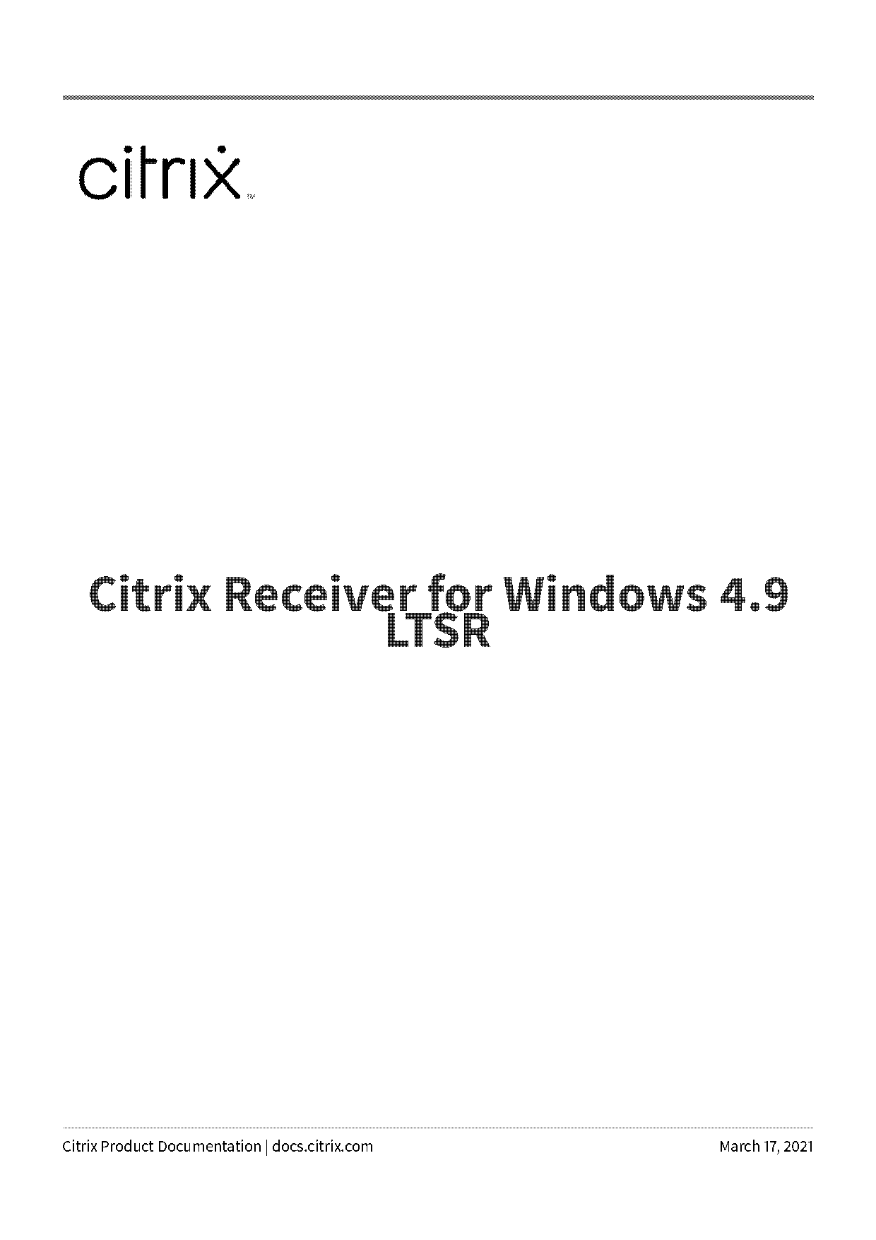 citrix receiver open a new window