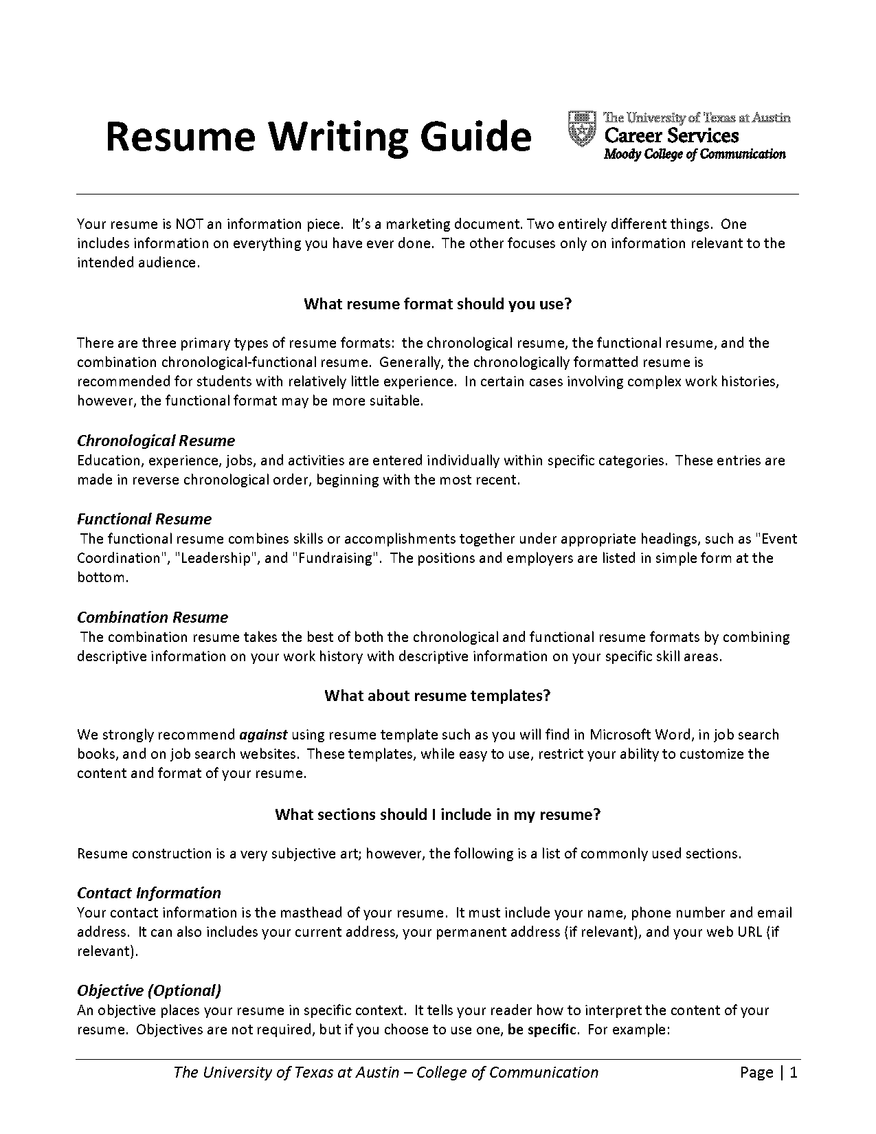 how to add another section to experiene in resume template