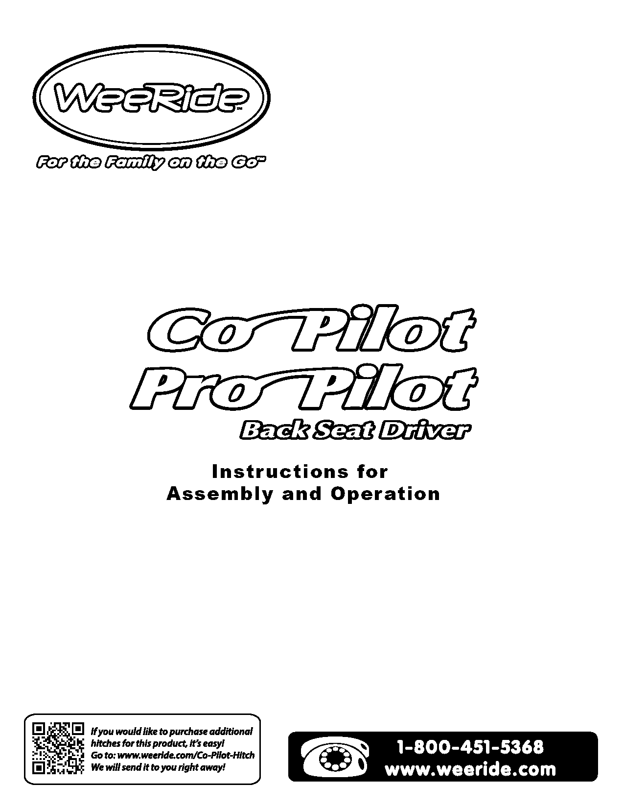 copilot bike seat instruction manual