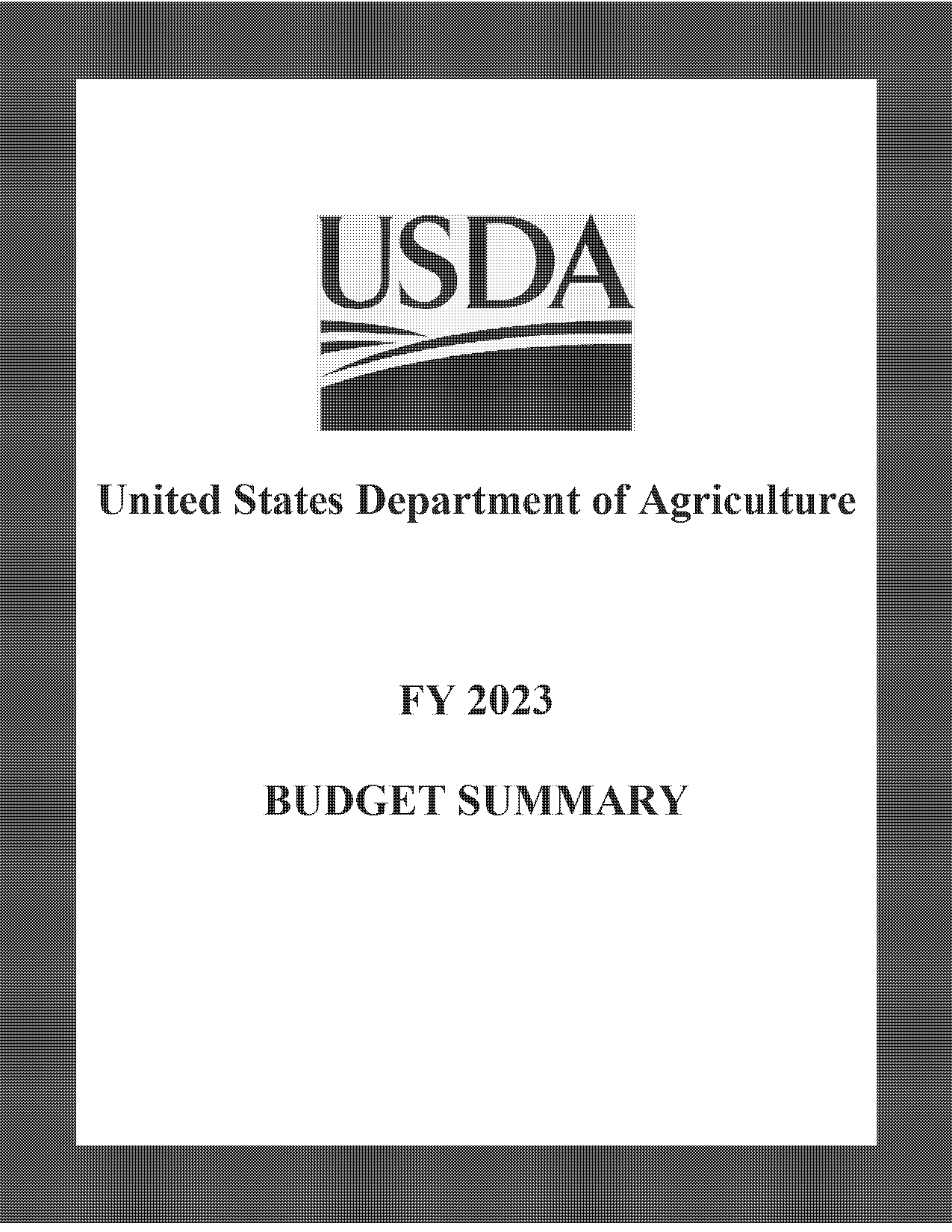 https usda cnp annual financial report