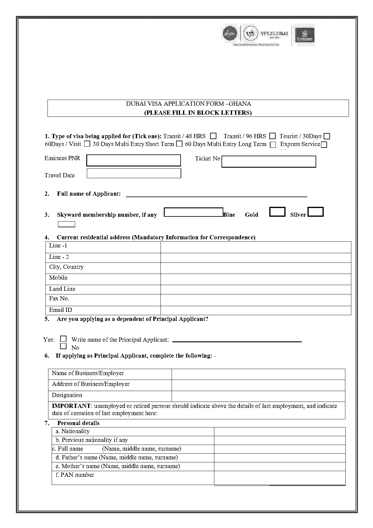 travel requirements to dubai emirates