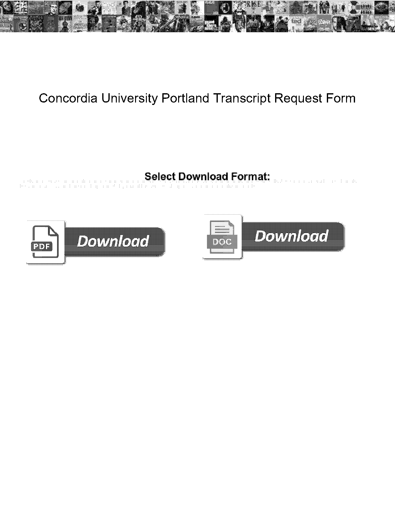 concordia university st paul transcript request