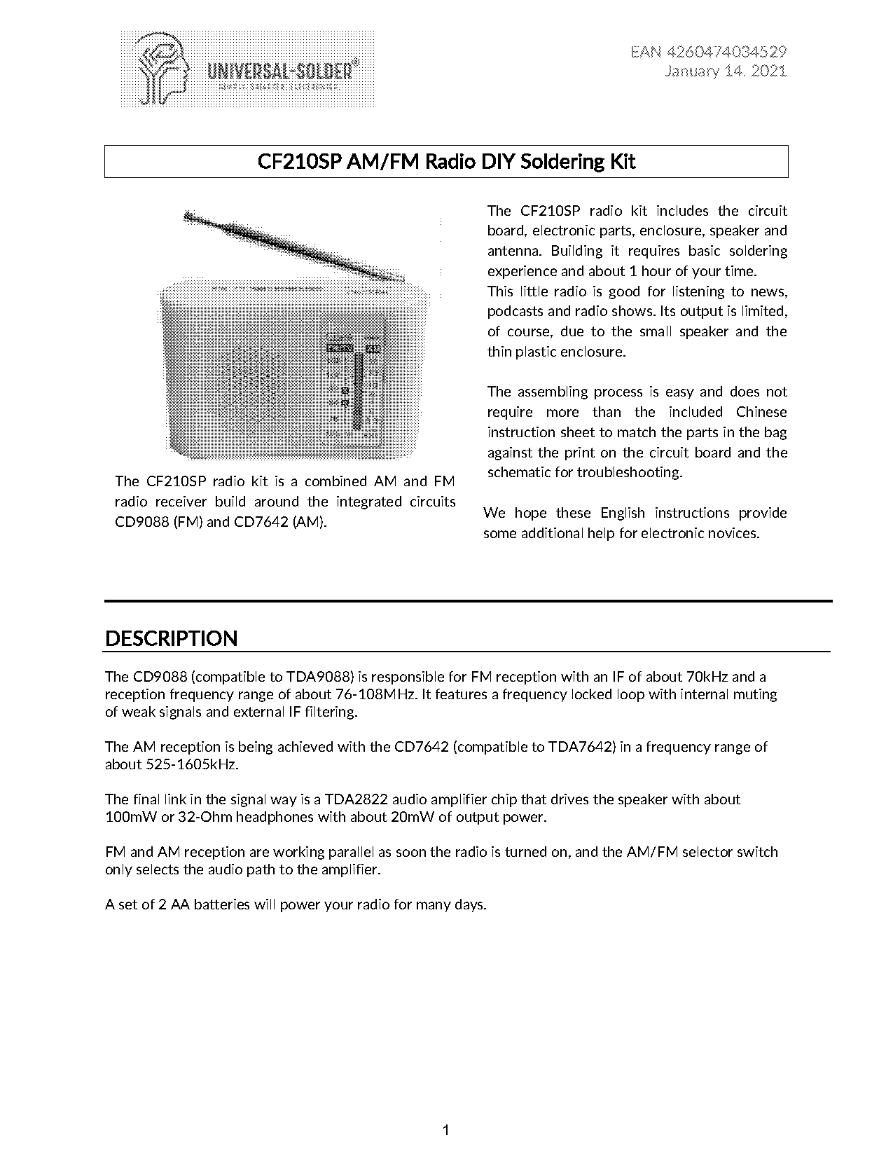 diy am antenna for stereo receiver