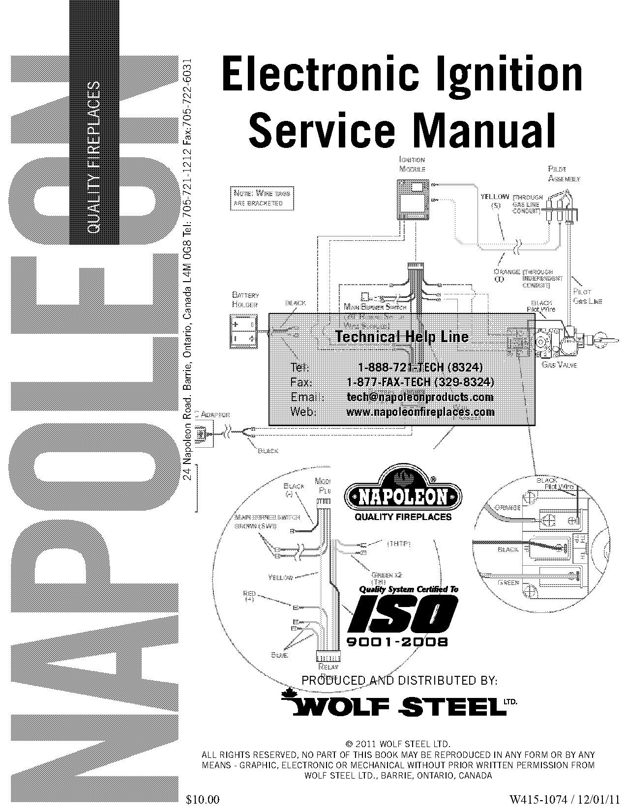 sit digital fireplace burner control manual