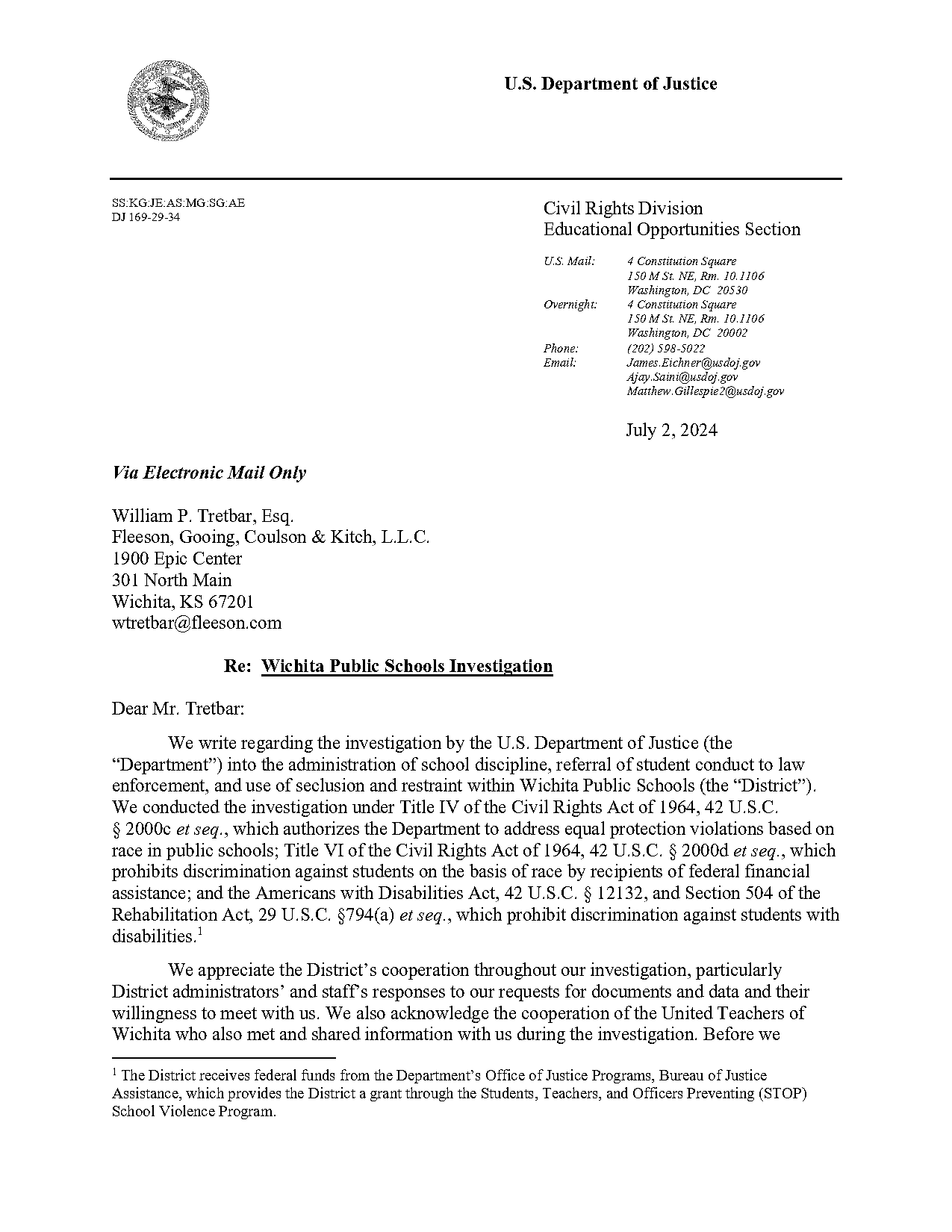 law enforcement cover letter