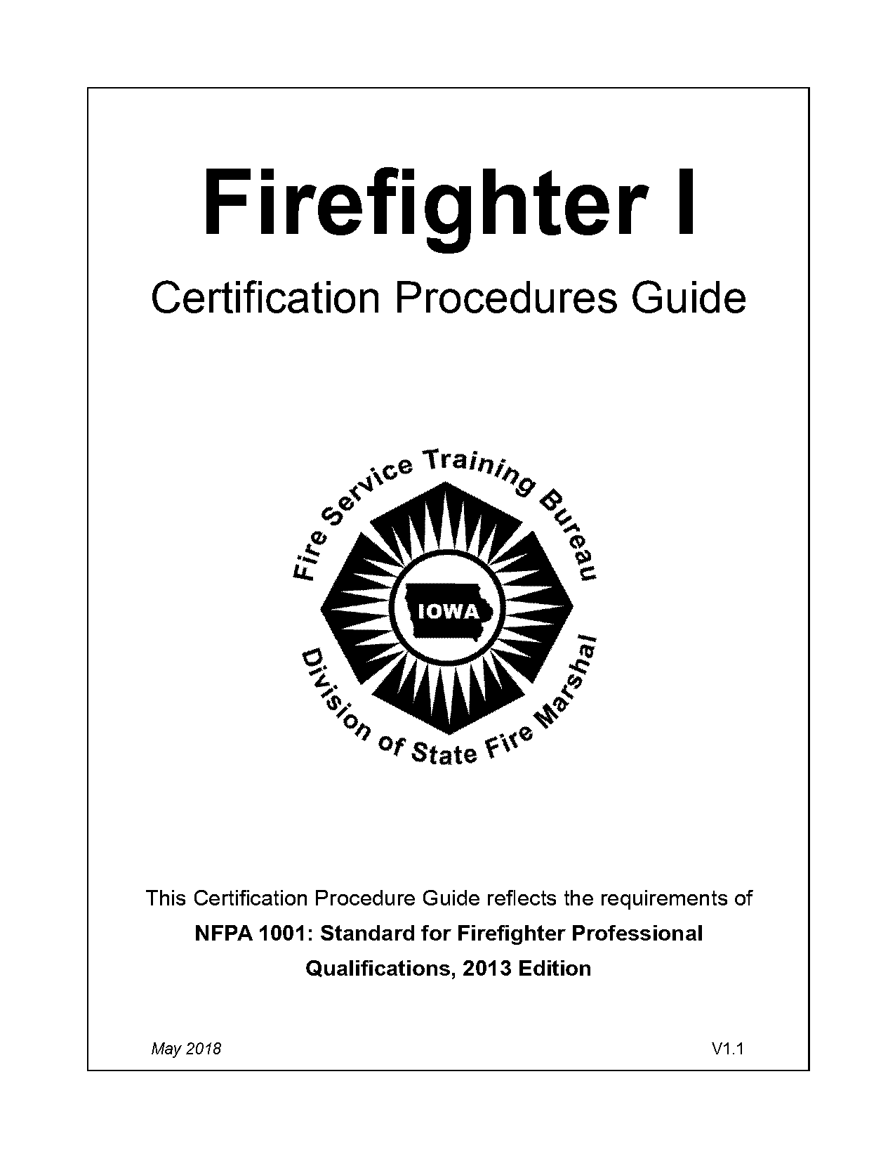 fire certification certification requirements