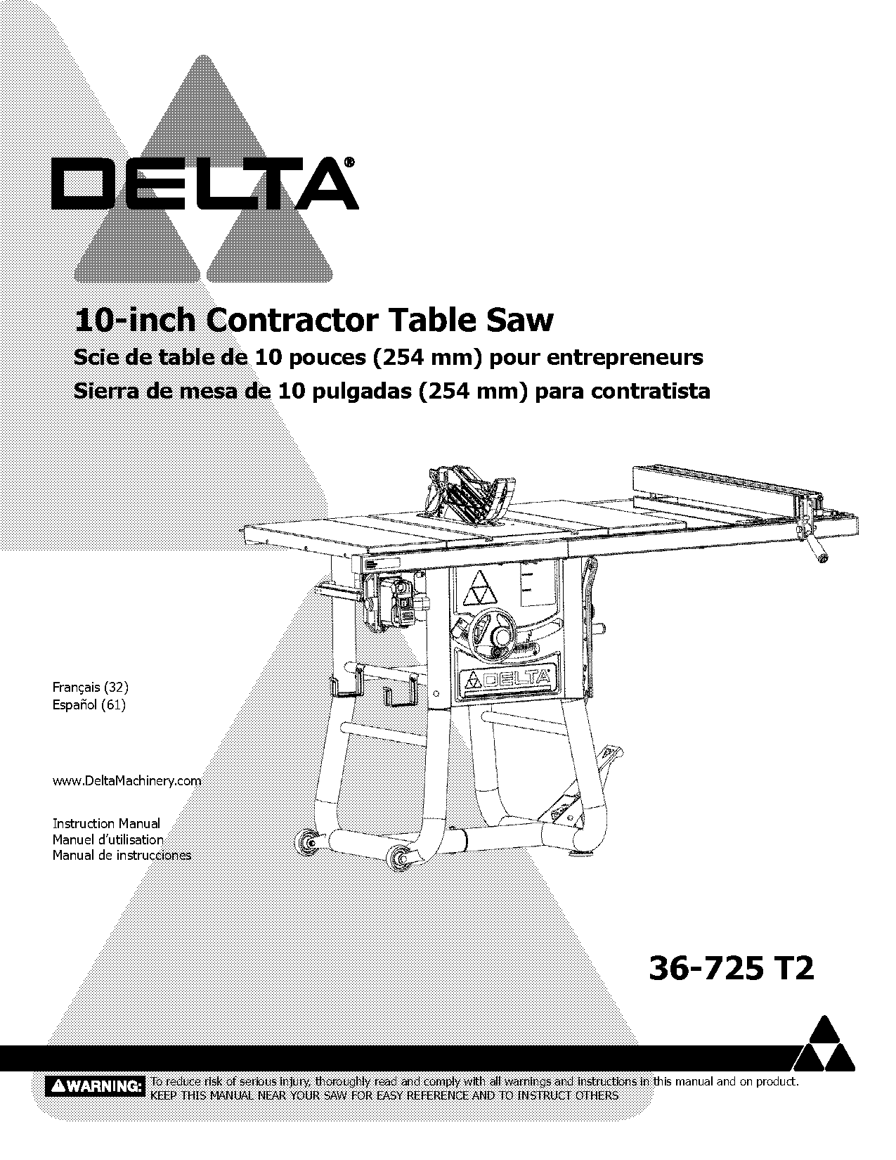 folding outfeed table for delta table saw