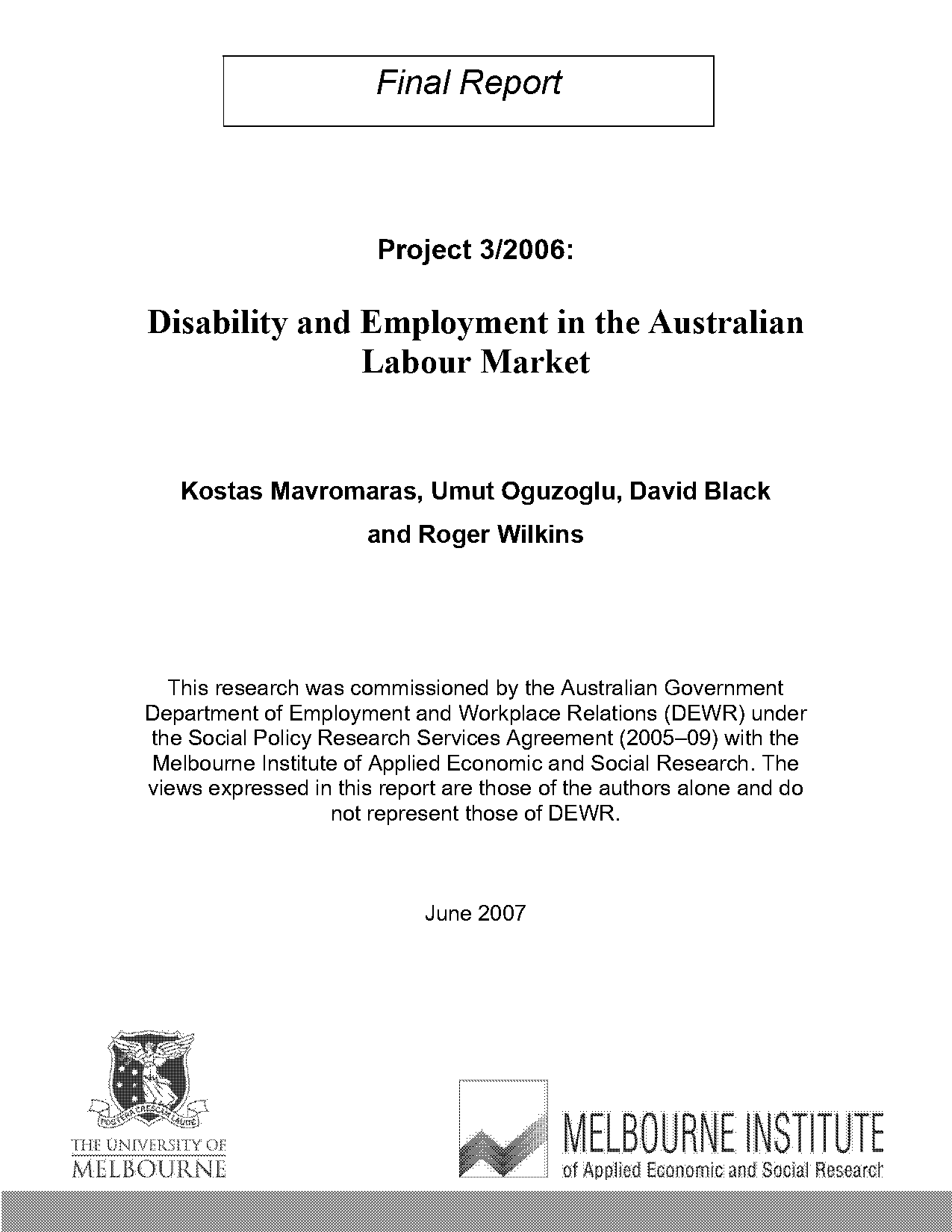 australian labour market report