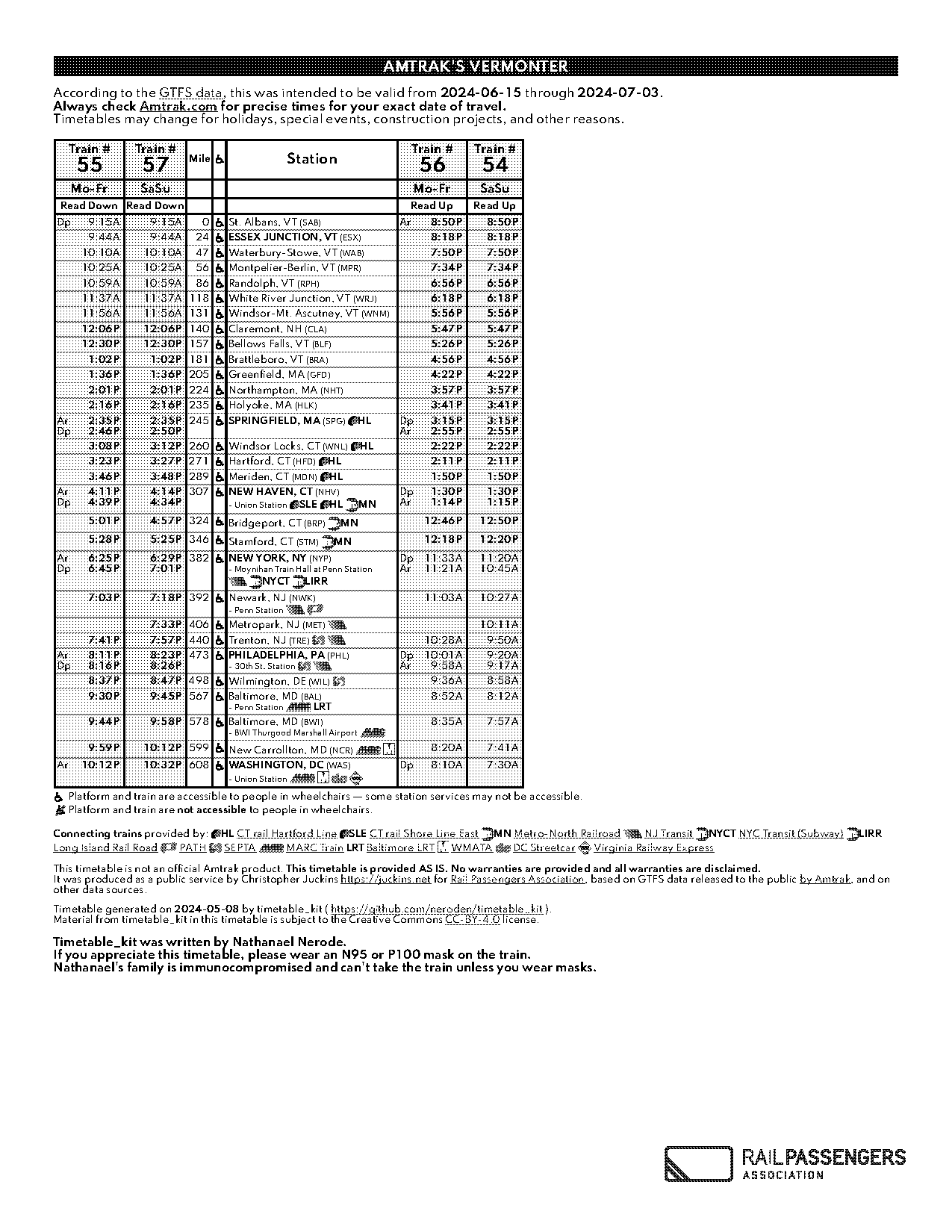 amtrak new haven schedule