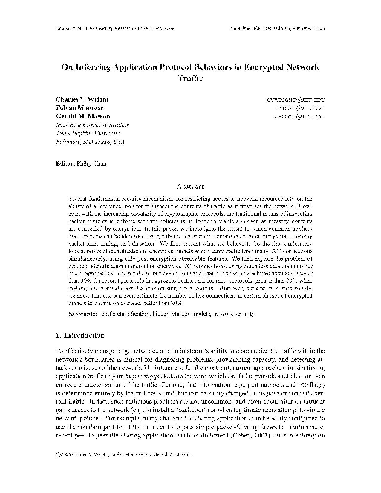 internet traffic statistics by protocol