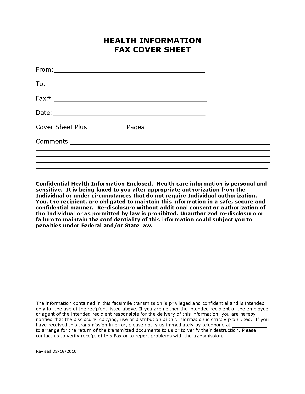 fax cover sheet pdf download