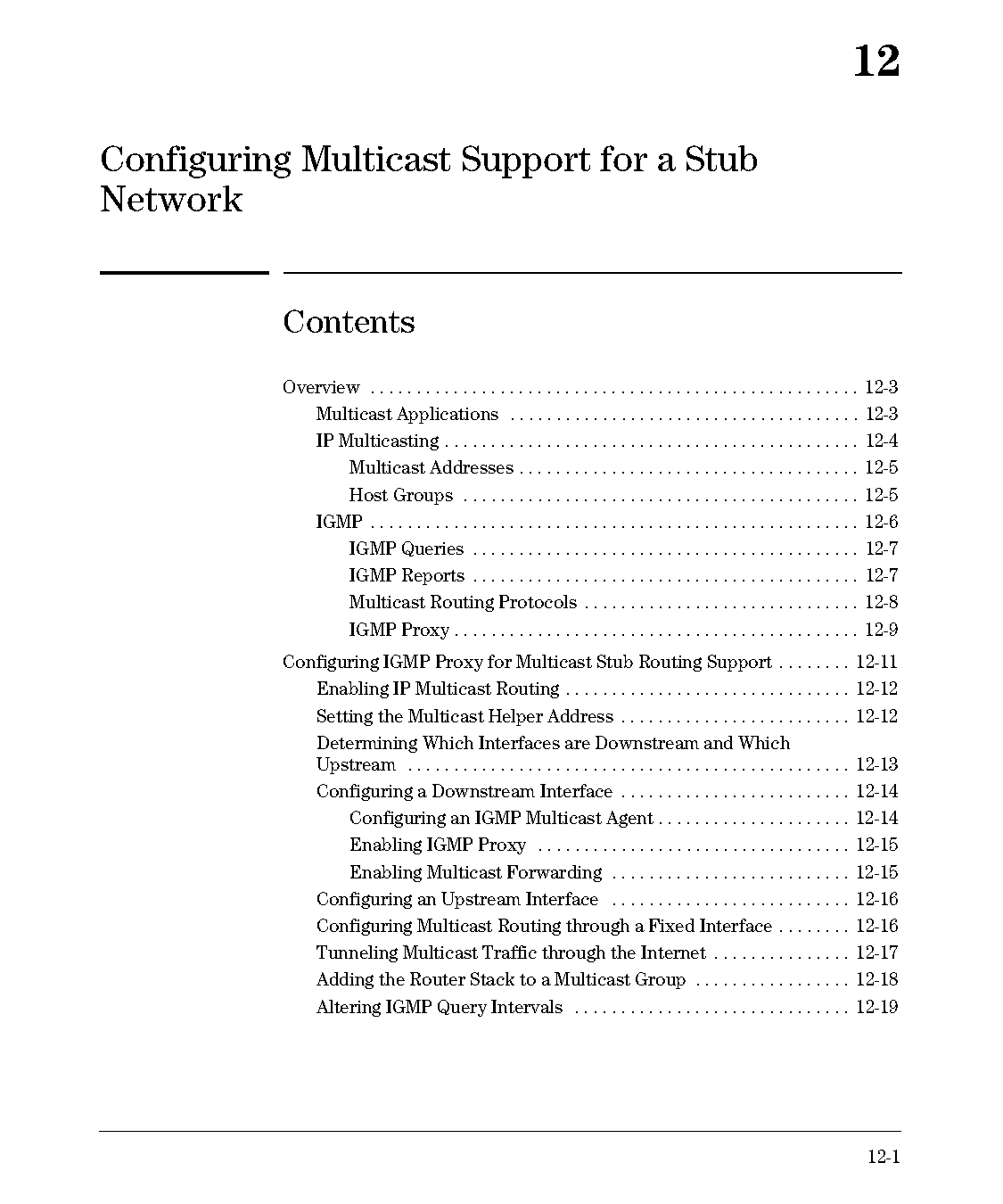 multicast routing directly connected host