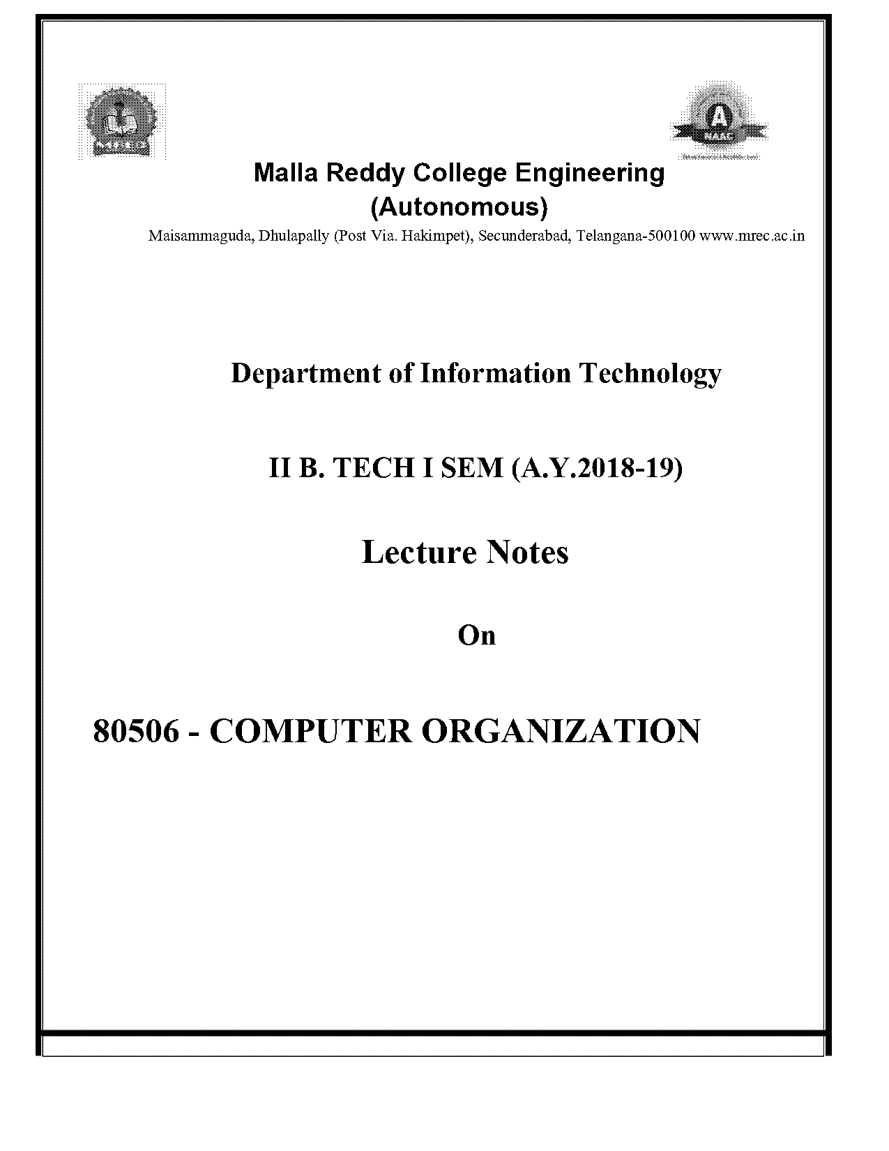 computer architecture and organization notes by morris mano pdf