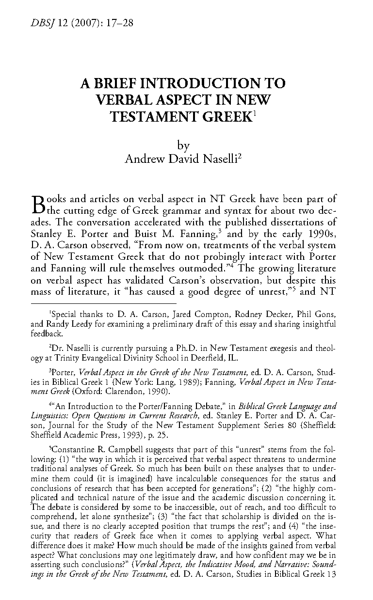 new testament greek an introduction