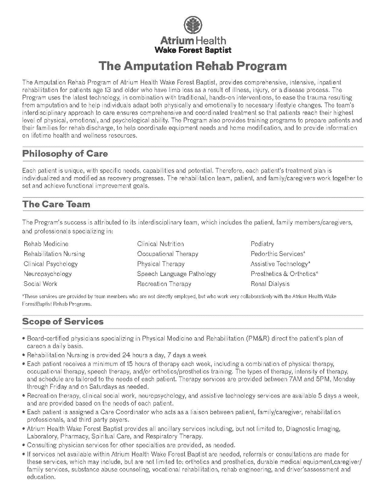 atrium long term acute care