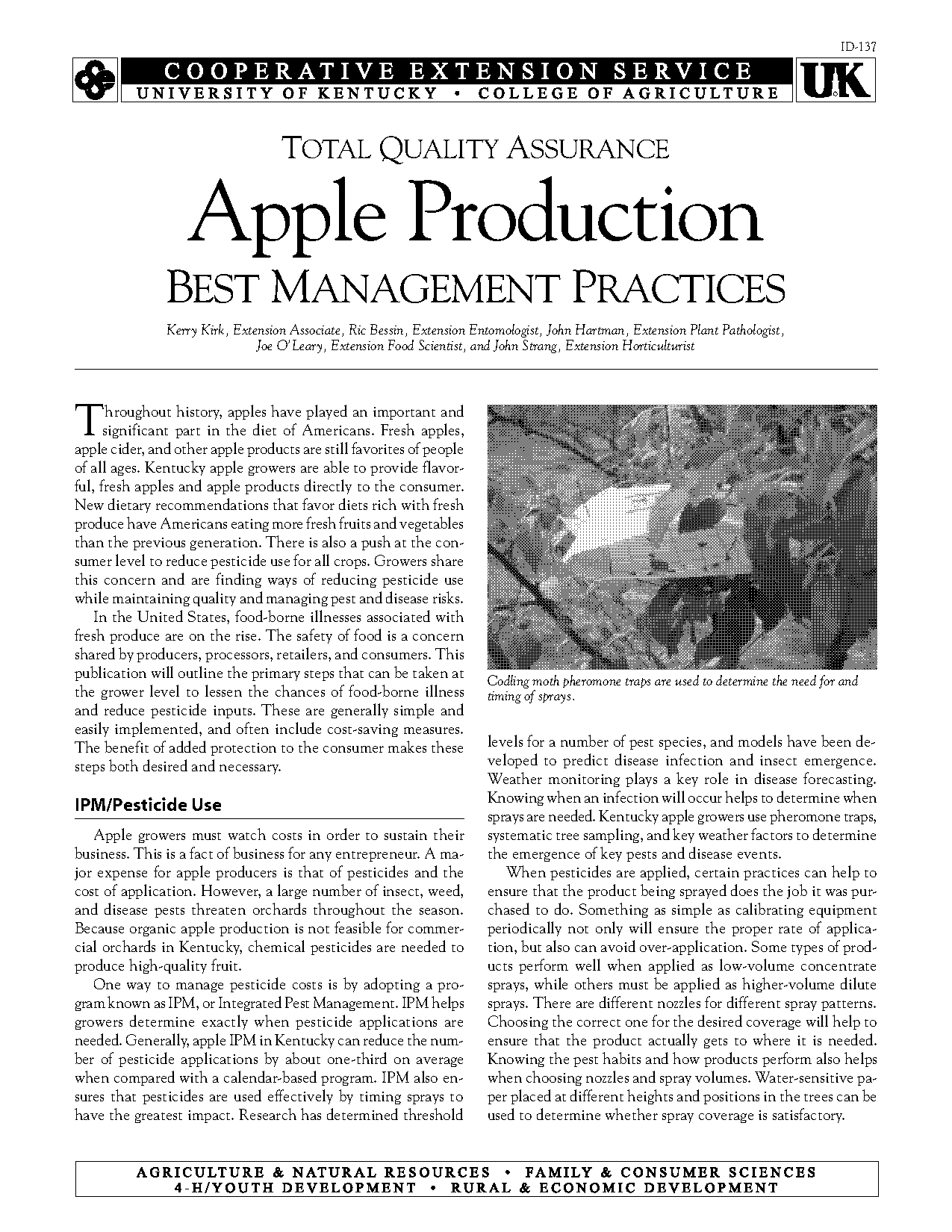 cultivation practices of apple pdf