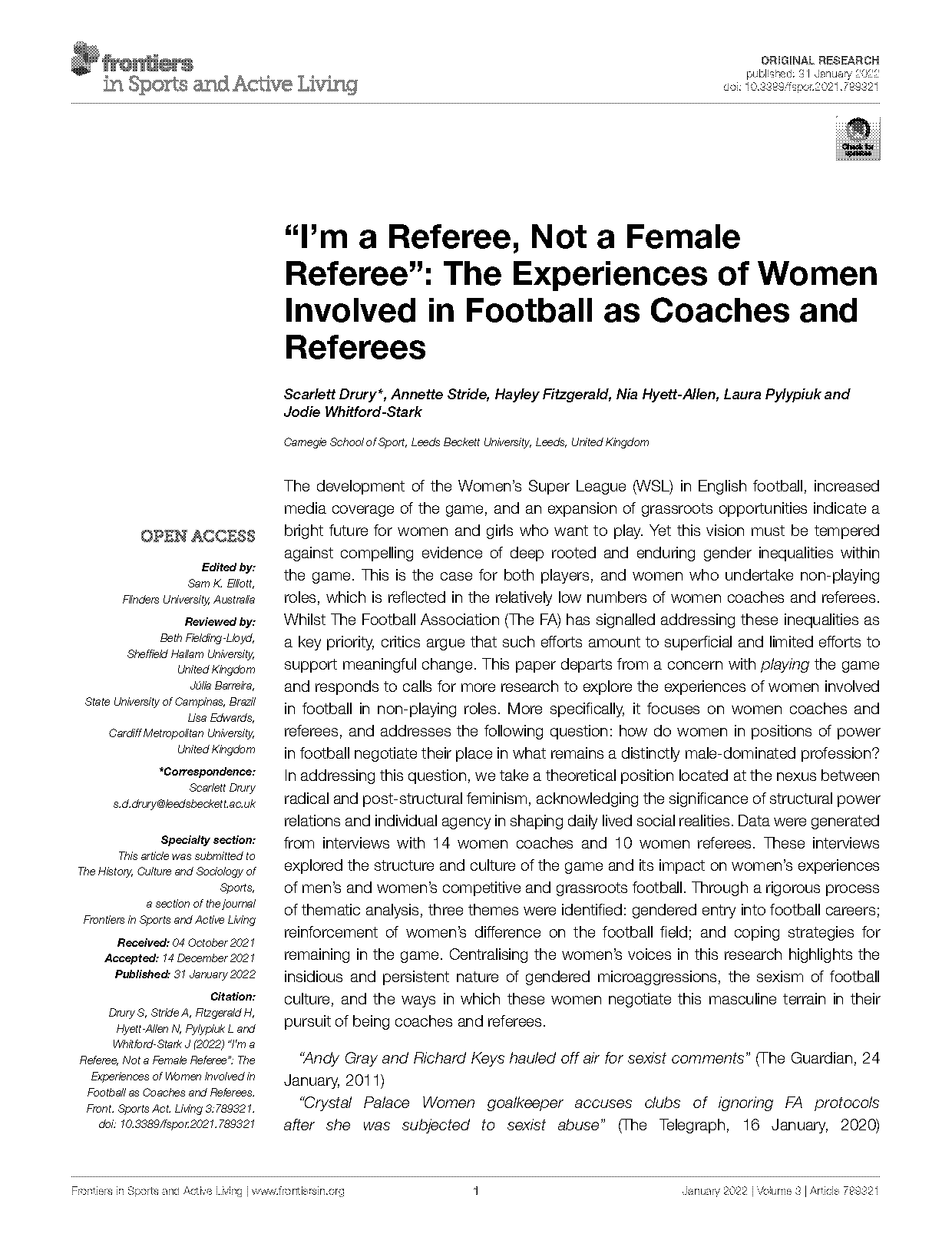 female referees in male football