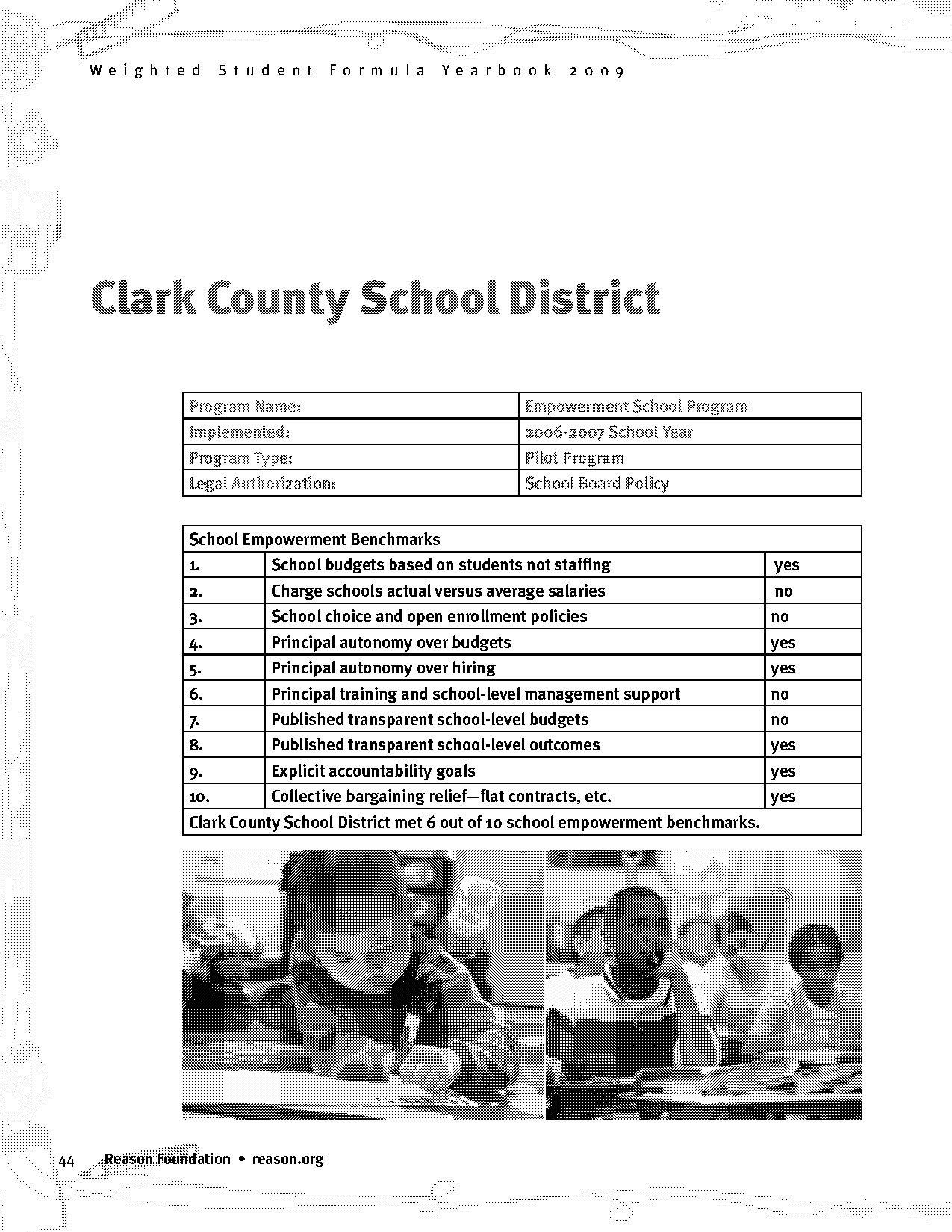 clarke county school district board policy